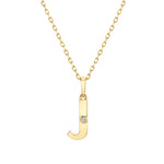 MICHAEL M Necklaces Deco Initial Pendant
