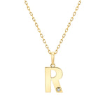 MICHAEL M Necklaces Deco Initial Pendant