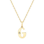 MICHAEL M Necklaces Deco Initial Pendant