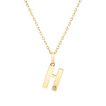 MICHAEL M Necklaces Deco Initial Pendant
