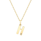 MICHAEL M Necklaces Deco Initial Pendant