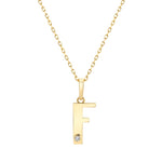 MICHAEL M Necklaces Deco Initial Pendant