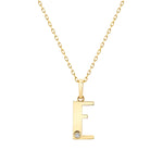 MICHAEL M Necklaces Deco Initial Pendant