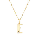 MICHAEL M Necklaces Deco Initial Pendant