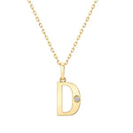 MICHAEL M Necklaces Deco Initial Pendant