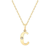 MICHAEL M Necklaces Deco Initial Pendant