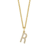 MICHAEL M Necklaces Diamond Initial Pendant