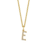 MICHAEL M Necklaces Diamond Initial Pendant