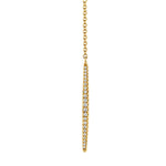 MICHAEL M Necklaces Diamond Linear Drop Necklace