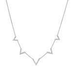 MICHAEL M Necklaces Diamond V Necklace