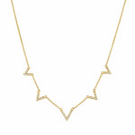 MICHAEL M Necklaces Diamond V Necklace