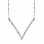 MICHAEL M Necklaces Diamond V Pendant