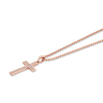 MICHAEL M Necklaces Men's Tetra Pave Cross