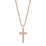 MICHAEL M Necklaces Men's Tetra Pave Cross