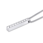 MICHAEL M Necklaces Men's Tetra Pillar Necklace