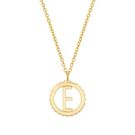 MICHAEL M Necklaces Mini Tetra Initial Medallion