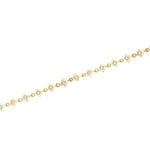 MICHAEL M Necklaces Princess Bezel Tennis Necklace