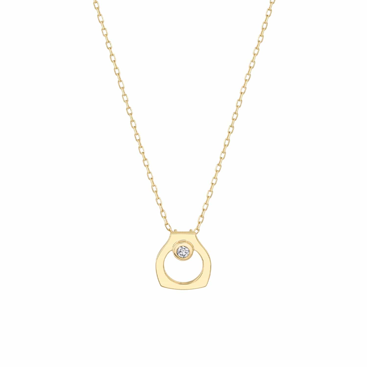 MICHAEL M Necklaces Signature Hidden Bail Pendant