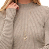 Signature Long Pendant Necklace