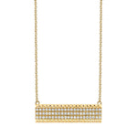 MICHAEL M Necklaces Tetra Bar Necklace