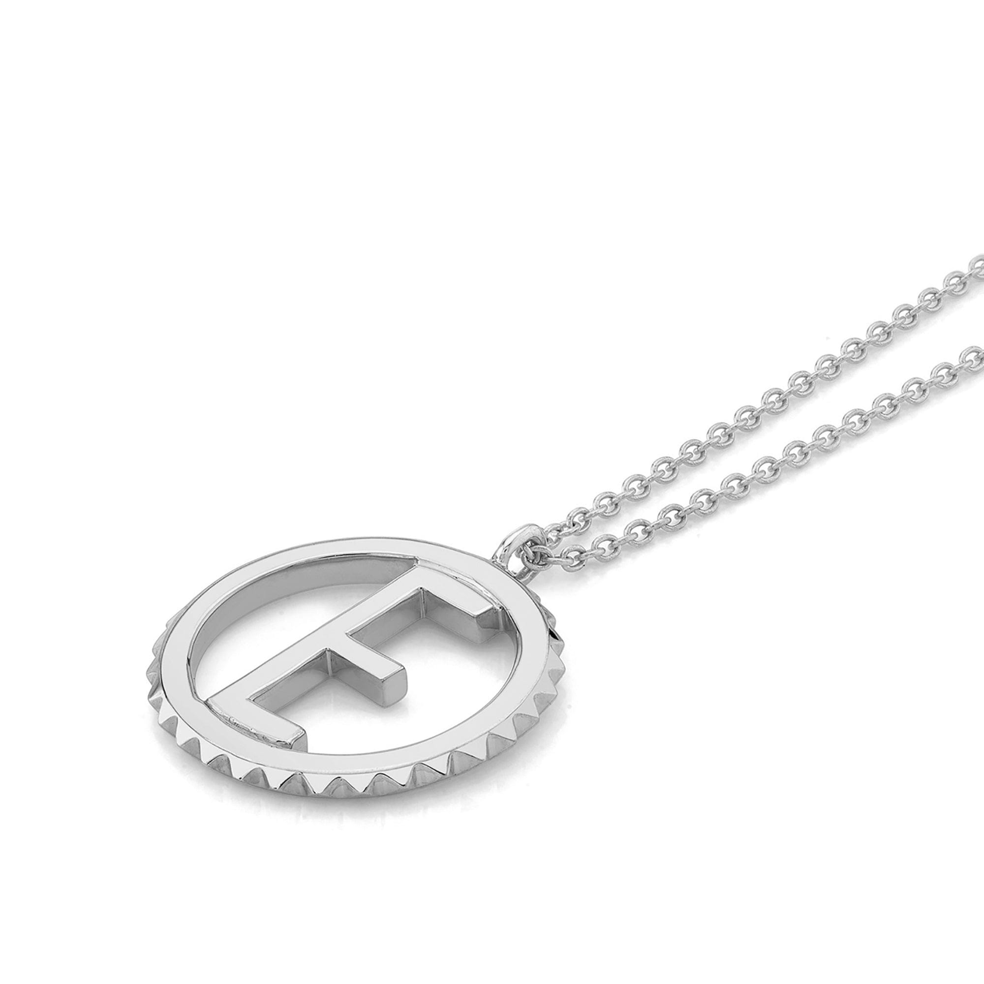 MICHAEL M Necklaces Tetra Initial Medallion