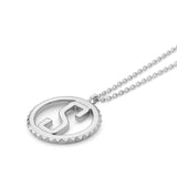 MICHAEL M Necklaces Tetra Initial Medallion
