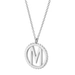 MICHAEL M Necklaces Tetra Initial Medallion