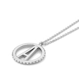 MICHAEL M Necklaces Tetra Initial Medallion