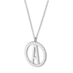 MICHAEL M Necklaces Tetra Initial Medallion