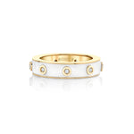 MICHAEL M Rings Chroma Extruded Bezel Ring