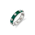MICHAEL M Rings Chroma Extruded Bezel Ring