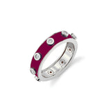 MICHAEL M Rings Chroma Extruded Bezel Ring