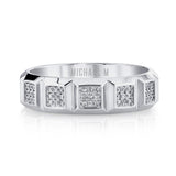 MICHAEL M Rings Men's Band MB120PV