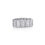 MICHAEL M Rings Men's Tetra Diamond Band