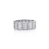 MICHAEL M Rings Men's Tetra Diamond Band