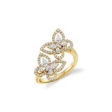 MICHAEL M Rings Montage Butterfly Bypass Ring
