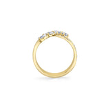 MICHAEL M Rings Montage Diamond Split Band With Pave