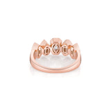 MICHAEL M Rings Montage Mixed-Cut Bezel Ring