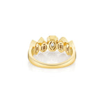 MICHAEL M Rings Montage Mixed-Cut Bezel Ring