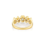 MICHAEL M Rings Montage Mixed-Cut Bezel Ring
