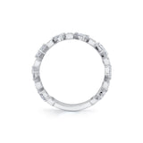 MICHAEL M Rings Montage Pavé Bar Band