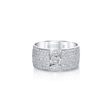 MICHAEL M Rings Montage Pave Cigar Band