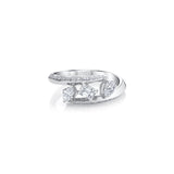MICHAEL M Rings Montage Pave Knife Edge Bypass Ring