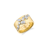 MICHAEL M Rings Montage Wide Cluster Band