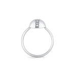 MICHAEL M Rings Orb Pavé Dome Ring