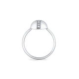 MICHAEL M Rings Orb Pavé Dome Ring