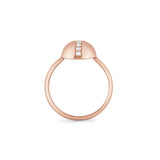 MICHAEL M Rings Orb Pavé Dome Ring