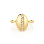 MICHAEL M Rings Orb Pavé Dome Ring