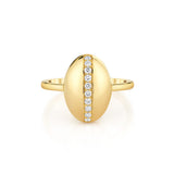 MICHAEL M Rings Orb Pavé Dome Ring