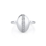 MICHAEL M Rings Orb Pavé Dome Ring